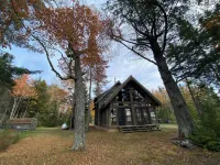 40 Acre Wooded Retreat on Columbus Lake with 1300 feet of shoreline.