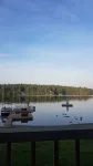 A beautiful two Bedroom house located on Green Lake in Maine.