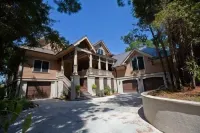 Luxury Estate. Secluded Folly Beach Home with Infinity Pool!