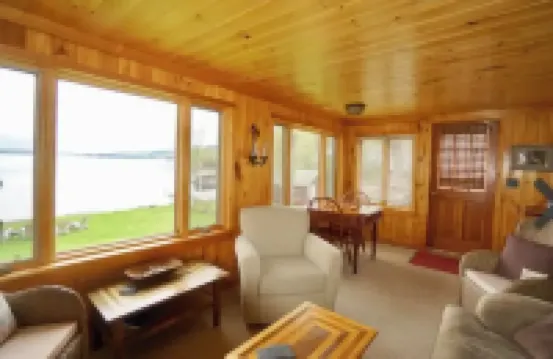Lakefront home on Moosehead Lake: Your family-owned, 3-level retreat awaits!