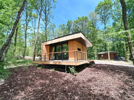 Lodge in Oignies Forest with Eco Design
