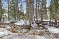 Steps to Sundance Resort and Scenic Stream - Charming A-Frame Cabin Hotel a Sundance