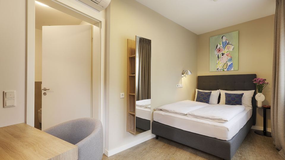 Hotel Zur Stadt Mainz in Würzburger Innenstadt