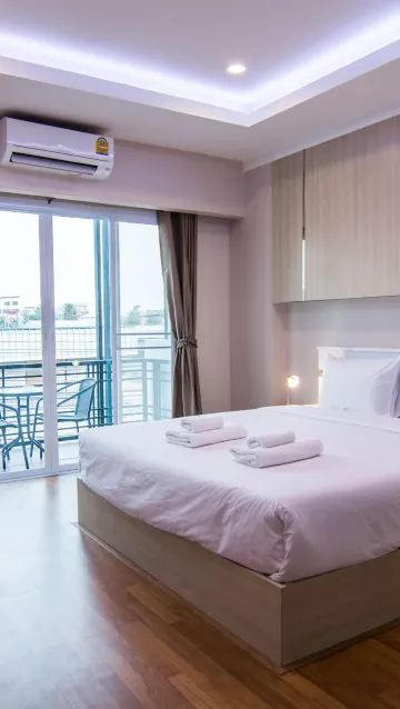 ห้องสวีทสบาย ๆ พร้อมครัวเล็ก