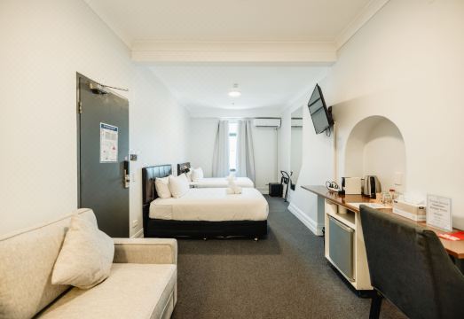 오스트레일리안 선라이즈 로지 객실 내부 또는 주방