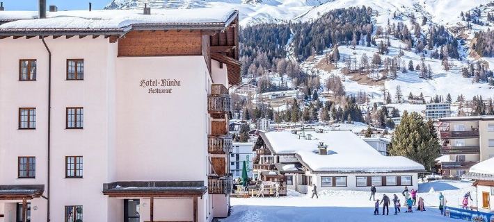 Hotel Bünda Davos Отели в г. Давос
