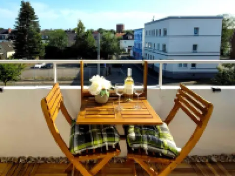 Stilvolles Apartment Mit Balkon