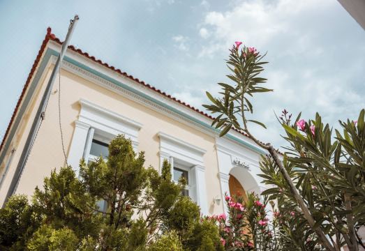 아르콘티코 엘레니의 고풍스러운 객실