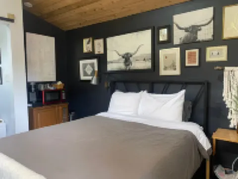 Cozy Patio and Luxurious Amenities - Charming Modern Studio