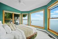 6BR Houghton Lake House w/ Indoor Pool, Hot Tub, and Golf Simulator - Sleeps 24 Hotels in Denton Township