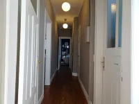 extravagant old building 80m² center, Lübeck, 3 bedrooms, kitchen, XXL sofa