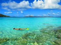 Stunning Beachfront Luxury Condo in Sapphire Beach Resort, St. Thomas W/D WiFi