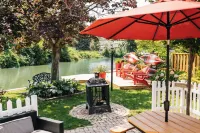 The Cedar House. Minutes from the lake, wineries and golf.  www.thecedarhouse.ca