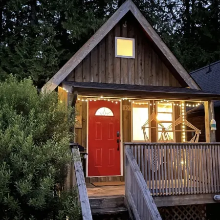 A wave from it all! Enjoy our newly renovated cabin to relax and unwind.