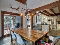 Rustic chic chalet in the forest