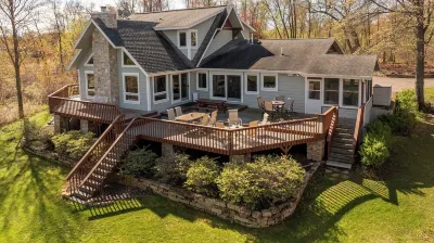 Luxury Lake Home on North Long Lake with Hot Tub and Games! Private Estate!