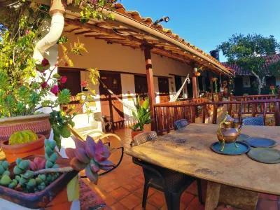 Santa Monica Barichara-Con Piscina y Parqueadero  호텔