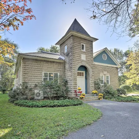 Renovated WV Schoolhouse History Buffs Heaven!