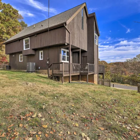Deck & Mtn Views: 'Fain Chalet' in Kingsport