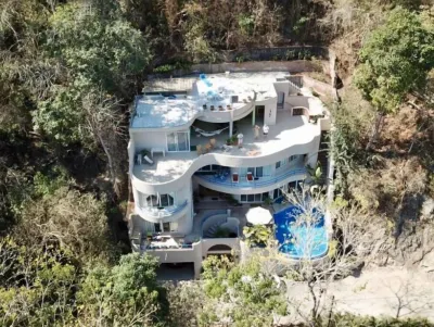 Green Apartment con vista al mar y a las montañas en casa elegante Playa La Manzanilla Jalisco附近的飯店