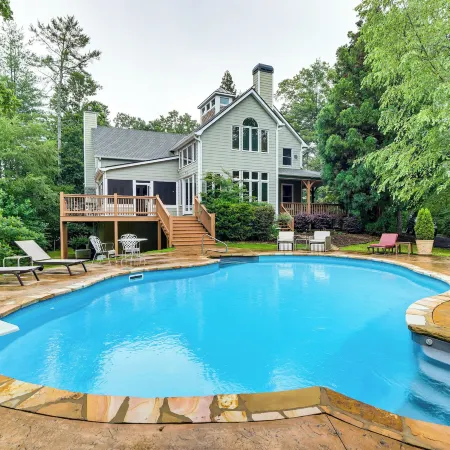 Game Room and Fireplaces Group Dahlonega Getaway