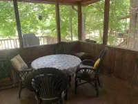 Historic "Woody" Cabin on the River at Miramichee Falls w/kayaks
