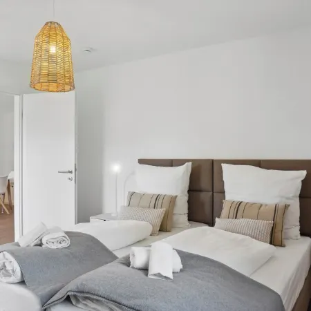Modern KüstenHygge 1 with garden & parking space Отели в г. Вестердайхштрих