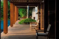 Beachfront villa with pool and full staff