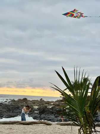 Charming 1-bedroom apartment in delightful Majahua Beach, Mexico