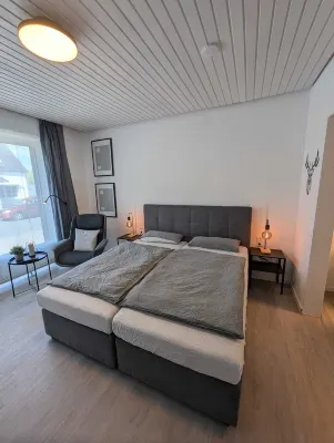 Gemütliches Studio für Vier Personen im Erdgeschoss in der Nähe vom Maxipark