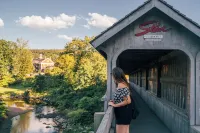 Cozy 2-bedroom condo with WiFi, pool, fitness room in charming Stowe - Gym