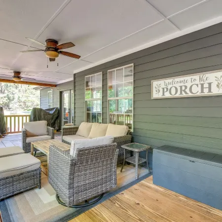 Hot Tub, Beach Access Albrightsville Retreat!