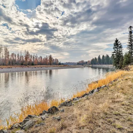 Kalispell Riverfront Home by Glacier National Park