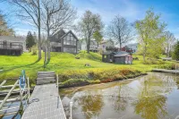 Lakefront New Hampshire Hideaway w/ Deck & Views - Wifi