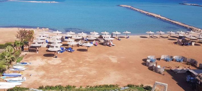 Studio • Side Sea View • Pool • Turtles Beach Hotels in Hurghada
