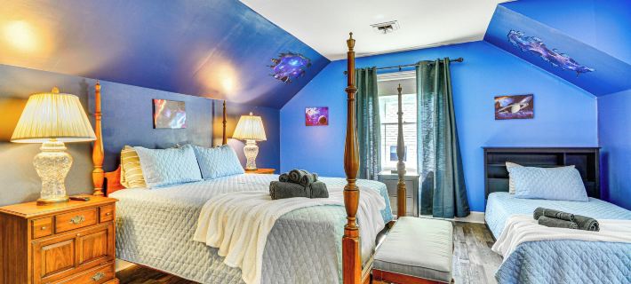 2 Mi to Main St Thomasville: Family Home w/ Games Hotels in Davidson County