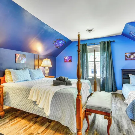 2 Mi to Main St Thomasville: Family Home w/ Games