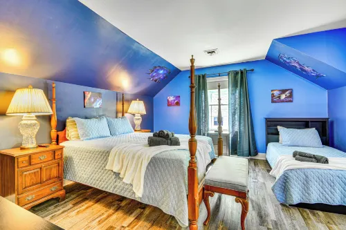 2 Mi to Main St Thomasville: Family Home w/ Games - Wifi