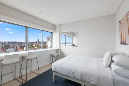 Studio in Elizabeth Bay With Pool & City Views