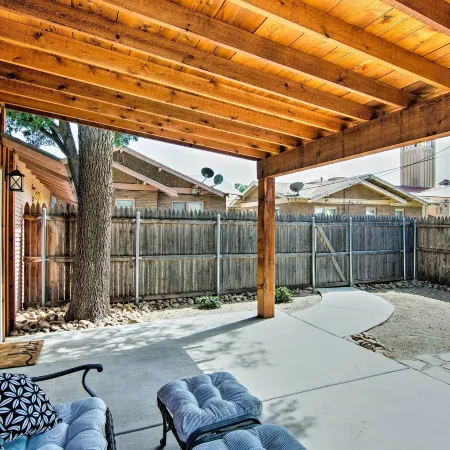 Walk to Texas Tech! Cozy Lubbock Gem w/ Patio