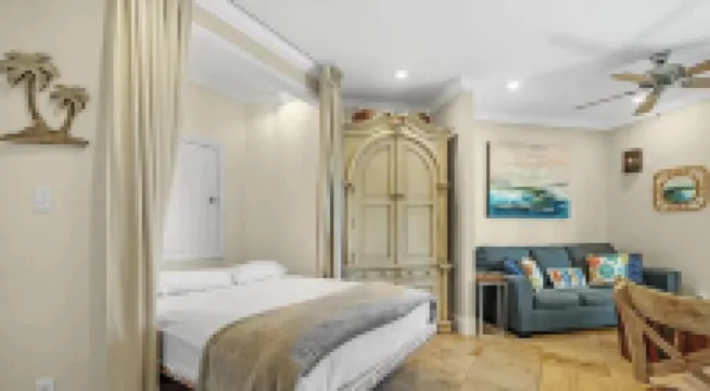 一卧室海灘泳池濱水划船帕爾馬威