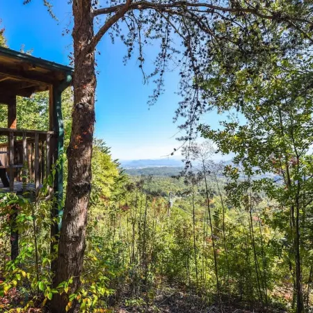 View! Private Studio Cabin,Hot Tub,Relax,Honeymoon