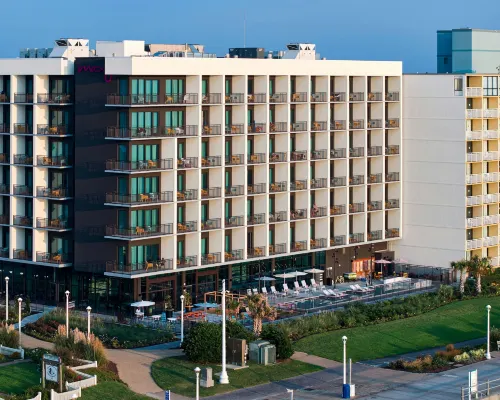 Moxy Virginia Beach Oceanfront Hotels near John Wareing Monument