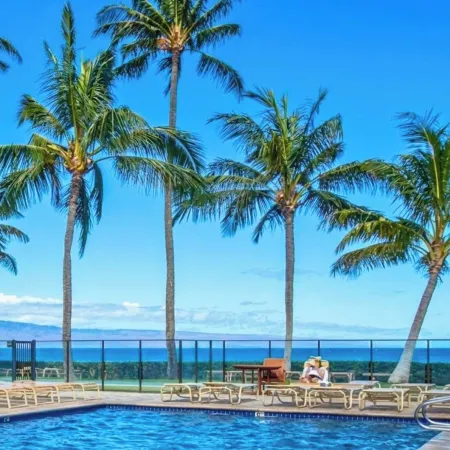 Mahana Oceanfront 2 Br Just Remodeled Villas Complimentary Car with 6 Nights Mah-1211 by Kbm