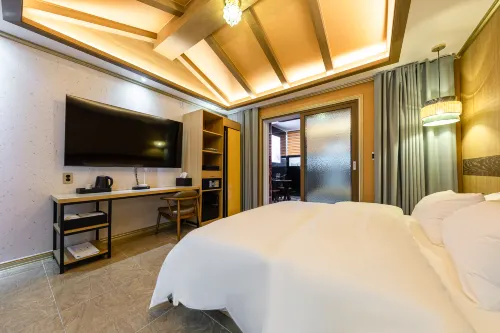 Geumsan High Hill Self Check-in Hotel - parking