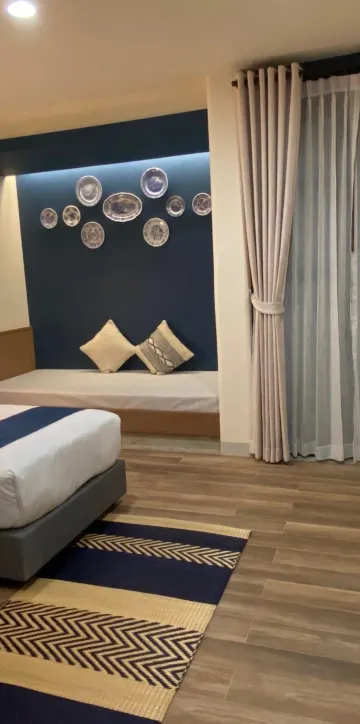 ห้องเตียงแฝดขนาดใหญ่