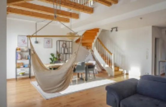 Family friendly maisonette apartment in the town center of Mering