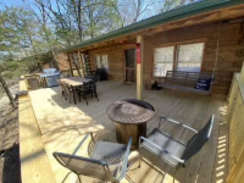 Cozy Log Cabin on Table Rock Lake - The Timbers Cabin #8 Hotéis em Shell Knob