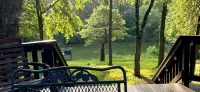 This relaxing cabin is cozy and secluded with private pond and fishing dock Hotels in Marshall County