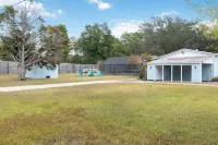 Serene Home with PRIVATE Pool - Near Beaches - Dog Friendly -Firepit&Large Yard